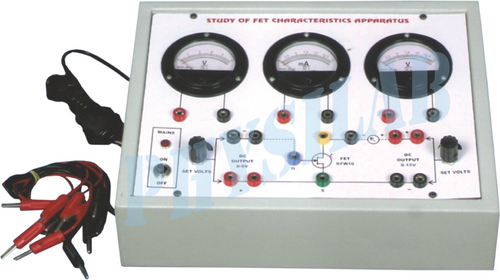 Fet Characteristic Apparatus With Regulated Power Supplies. Application: For Electronics Lab Practical Purpose