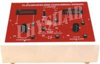 PN JUNCTION/ZENER DIODE CHARACTRISTIC APPARATUS WITH DIGITAL PANEL METER
