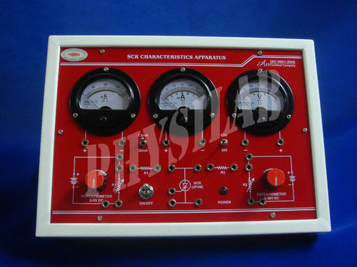 Scr Characteristic Apparatus With Regulated Power Supply Application: For Laboratory