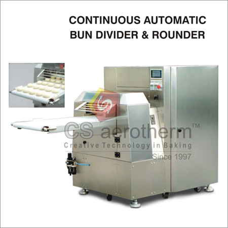 Continuous Automatic Bun Divider & Rounder