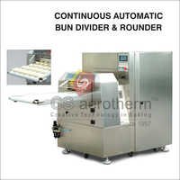 Continuous Automatic Bun Divider & Rounder