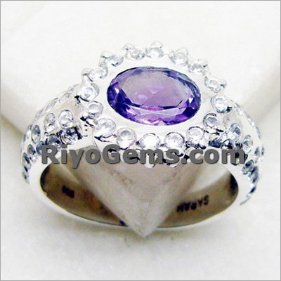 Gemstone Silver Rings