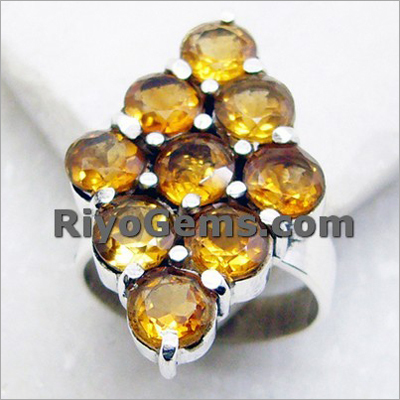 Sterling Silver Gemstone Rings