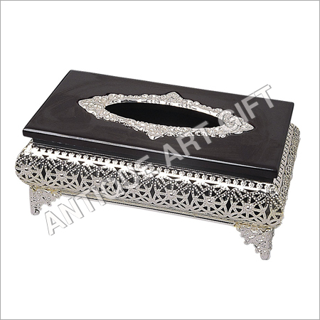 Designer Silver Plated Jewllery Box