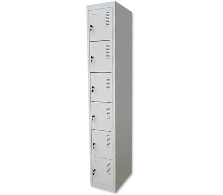 Steel 6 Locker Cabinets