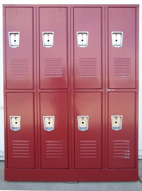 Steel 8 Locker Cabinets