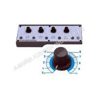 Decade-resistance-box - Brass Material, 4 Decade Ranges From 0 To 11110w, 1w Resolution | Laboratory Use With Tapping Points For Potential Divider