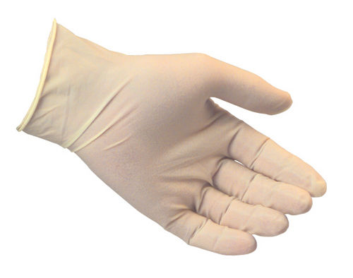 White Surgical Rubber Gloves