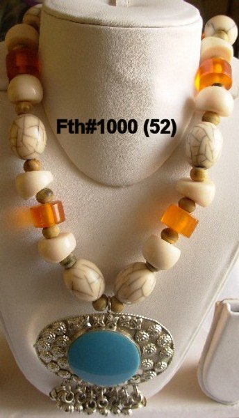 Resin metal Necklaces