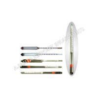 Hydrometers - Glass, 250mm Length, 0.002mm Subdivisions, Specific Gravity Range 0.80mm To 1.00mm, Low & Medium Surface Tension Adjustments