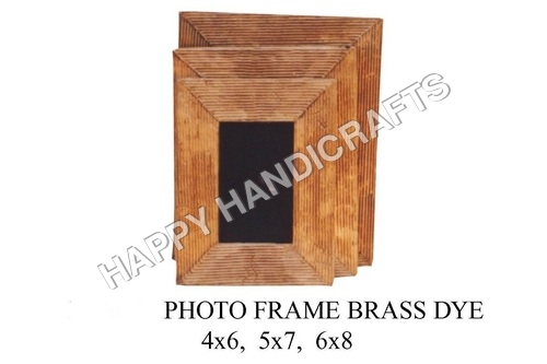 Photo Frame Brass Dye