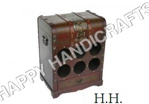 Wooden Antique Wine Rack