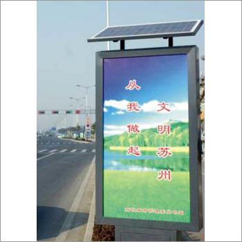 Advertising Solar Light Box - Application: Commercial