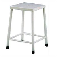 Hospital Patient Visitor Stool - Color: White