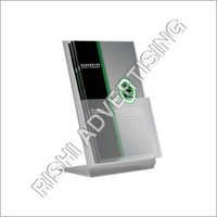 Acrylic Brochure Holder Cross