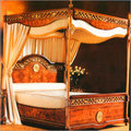 Wood Four Poster Bed