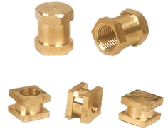 Brass Square Inserts