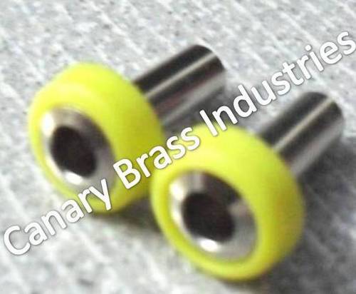 4mm Banana Jack - Brass Nickel Plated, 20mm Length, Yellow | Low Contact Resistance, Secure Connection, Durable Design
