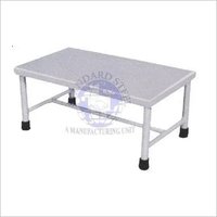 Hospital Foot Step Stool - Color: Silver