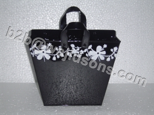 HANDPAINTED FLOWER BAG METAL