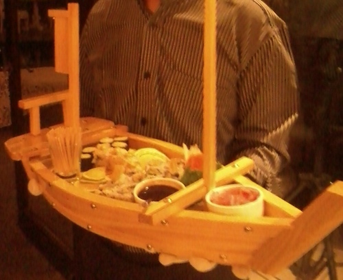 Japanese Shushi Boat