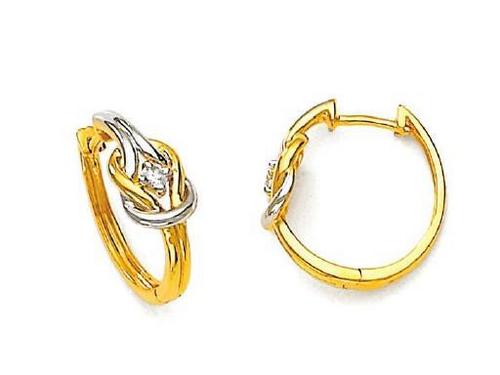 Avsar Real Gold and Diamond Divine Fancy Earring # AVE0115