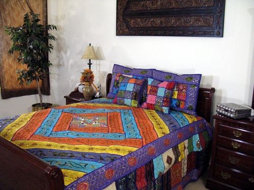Kantha Bed Sheets