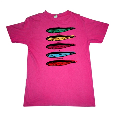 Ladies T-Shirt - Cotton, 26 Inches, Pink | Soft Fabric, Stylish Design, Comfortable Fit, Durable Material