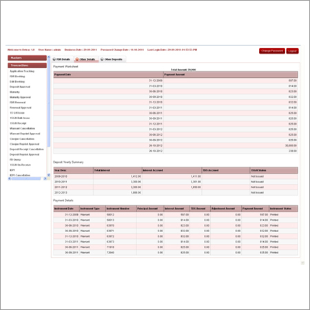Fixed Deposit Software