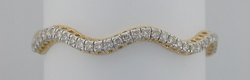 Avsar Real Gold and Diamond 2.40ct. Bangle # AVB047