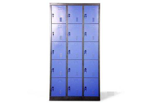 Steel 15 Locker Cabinets