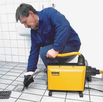 Metal Pipe And Drain Cleaning Machine