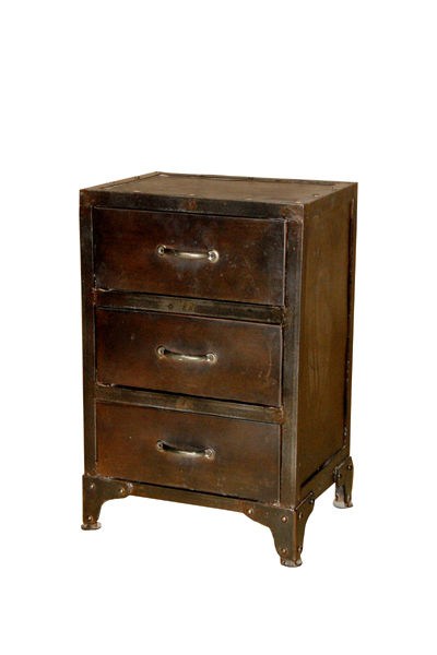 3 Drawer Bedside Cabinet