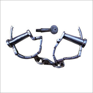 Handcuffs - Steel, Variable Dimensions , Corrosion Resistant, Durable Structure, Lightweight Design, Multiple Sizes Available