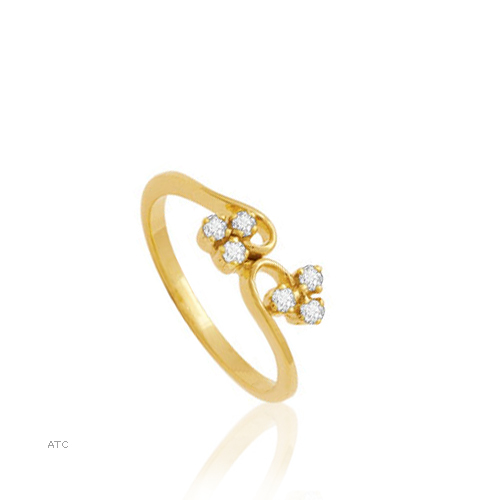 Bling! Diamond Ladies Ring Hand-Made with Real Gold and Diamonds # BGR009