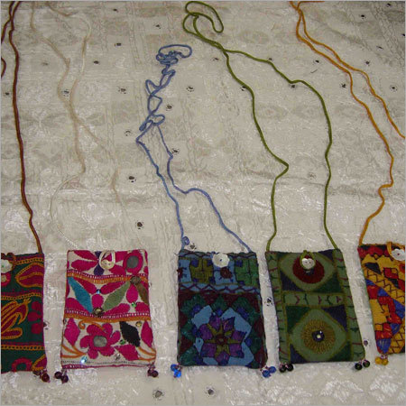 Embroidery Mobile Pouch