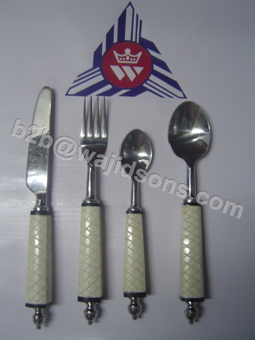 horn handled flatware