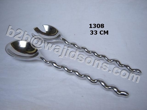 metal salad server