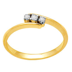 Bling! Diamond Hand-Made with Real Gold and Diamonds Rings # BGR022
