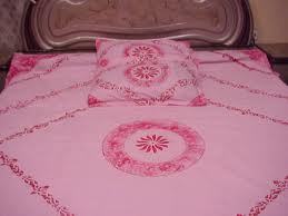 Hand Printed Bed Sheet