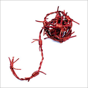 Red Leather Barbed Wire