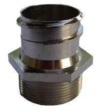 Brass Adaptor Flex - Customizable Diameter & Length, Polished Golden Brass