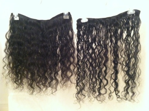 Black Human Hair Extension