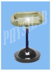 Cylindrical Conductor - Brass Nickel Plated 125 X 50mm, Black Insulated Metal Stand | Weight 3-5 Kilograms, Durable Conductor Design
