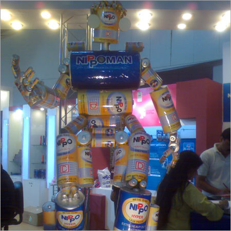 Textured Exihibition Stall