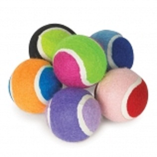 Multicolour Rubber Tennis Ball