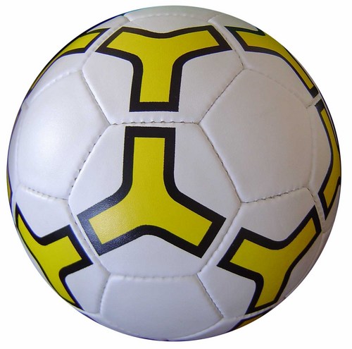 White And Yellow Soccerball