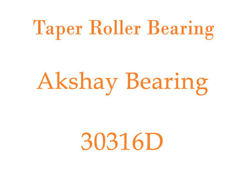 Tapered Roller Bearings 30316D