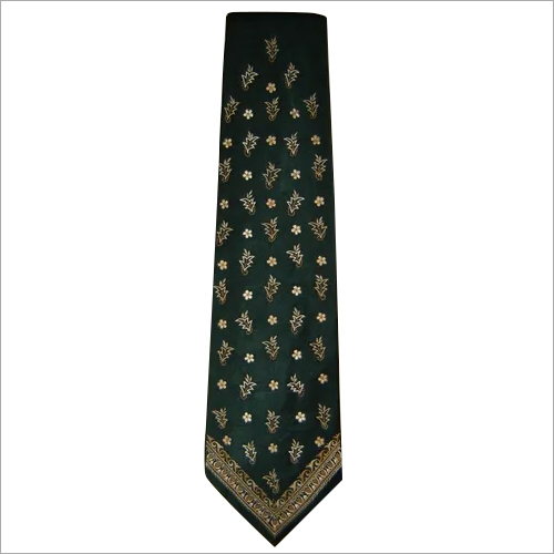 Silk Hand Embroidery Necktie By NEETI ARTS .COM