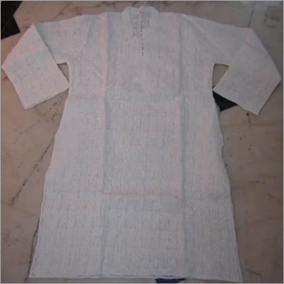 Lucknowi Chikankari Mens Kurta